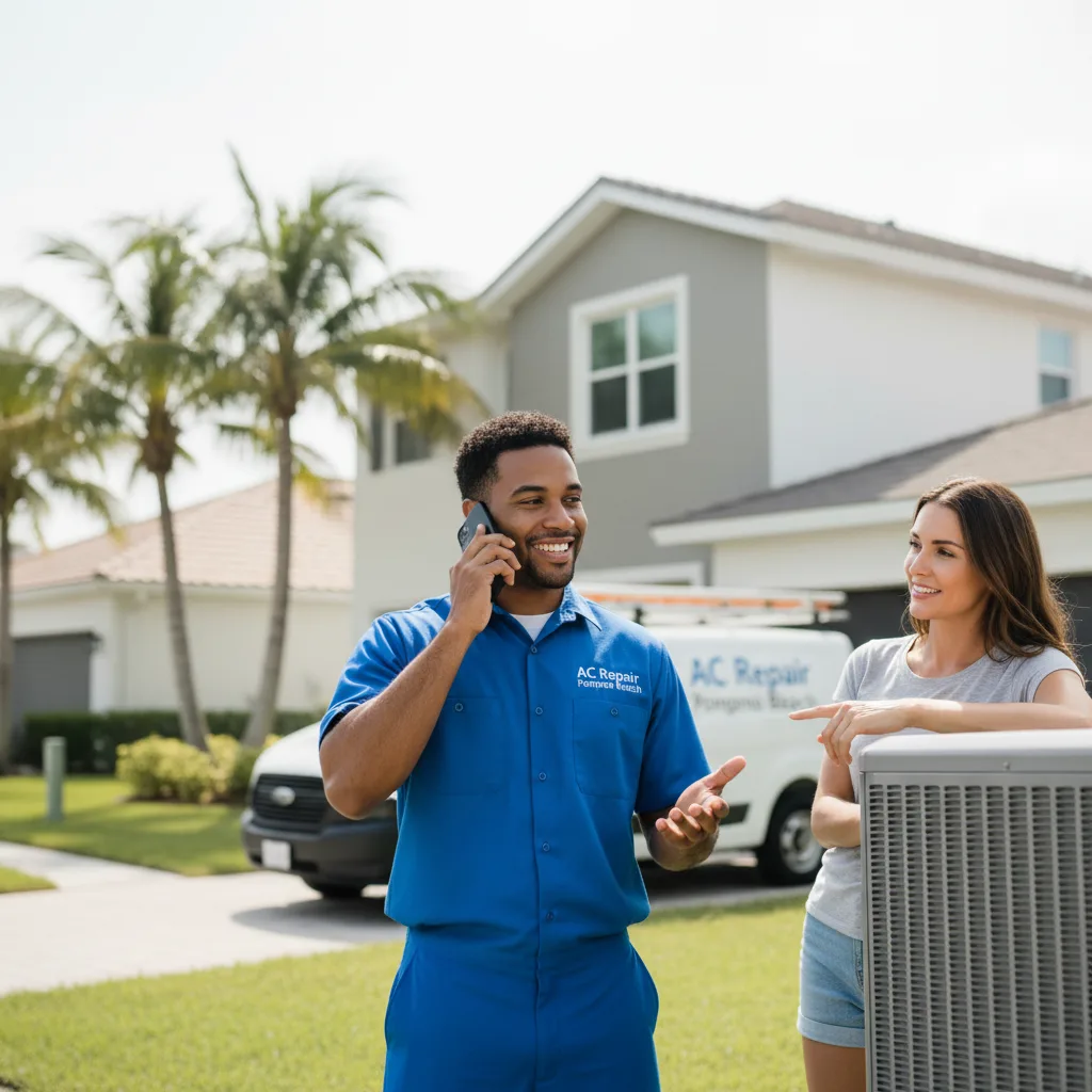 AC Repair Pompano Beach customer support in East Walpole